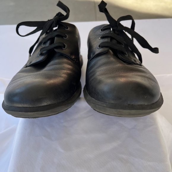 Camper Atom Work 18637-001 Men’s Blucher Black Calfskin Leather Shoes Size 7 US - Picture 4 of 12